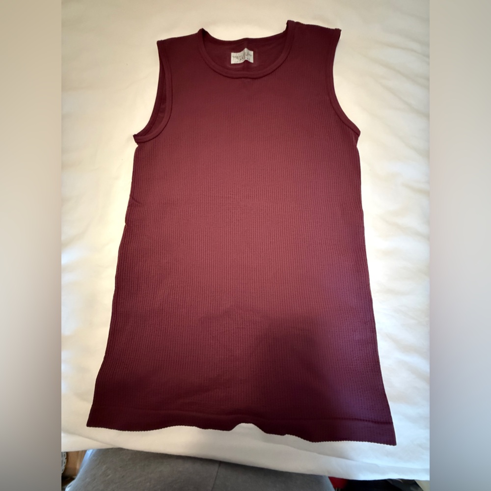 Women's Burgundy Tank Top